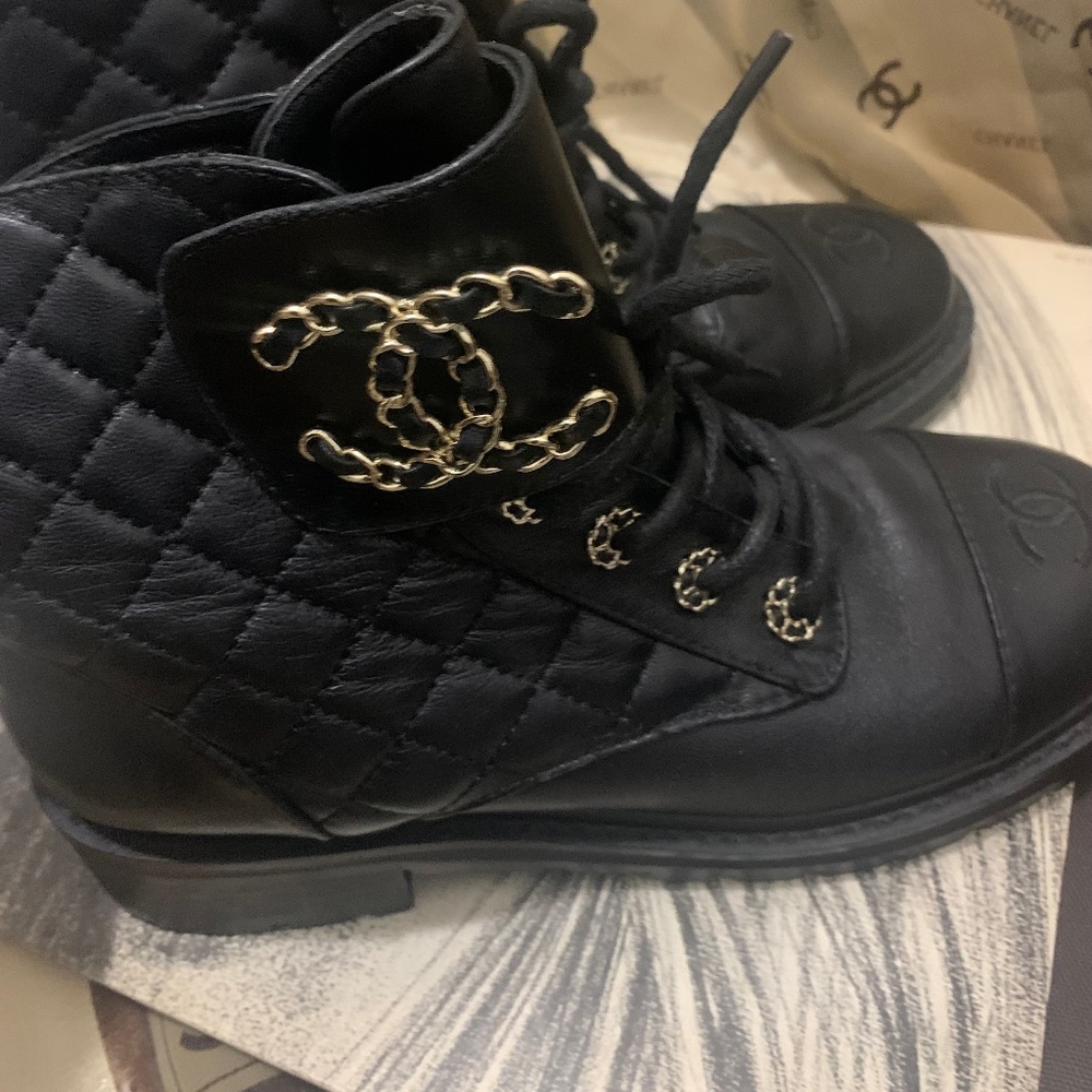 Chanel boots
